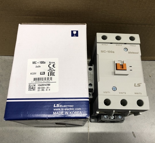 MC-100a Khởi Động Từ LS - Contactor 100A- 2a2b- 220V