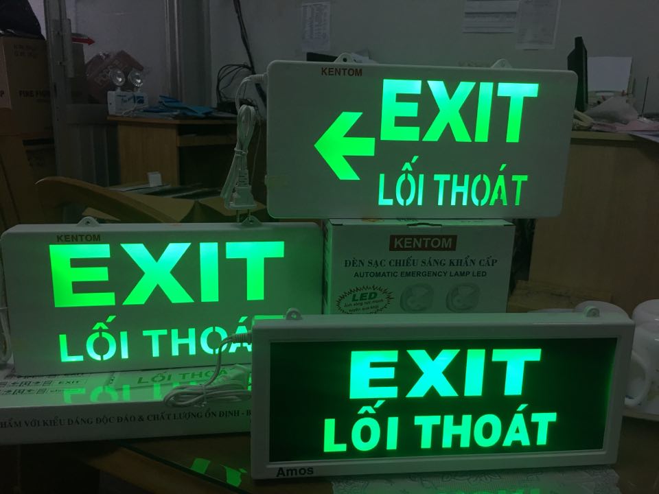 Đèn Exit Kentom 620 - Giải Pháp Chiếu Sáng Khẩn Cấp An Toàn