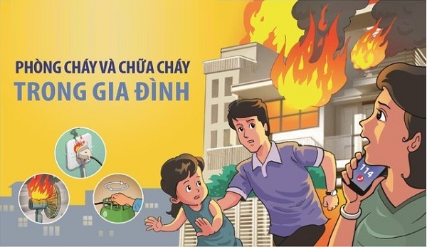 15 biện pháp phòng chống cháy nổ trong hộ gia đình 